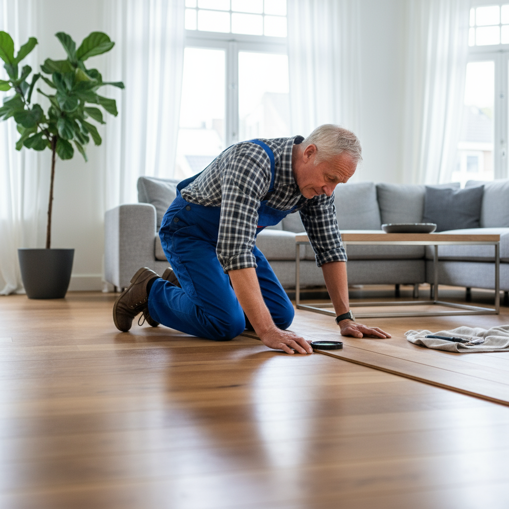 Houten vloer onderhoud: Tips voor een prachtige vloer in Leidschendam - 65Klusser klustip