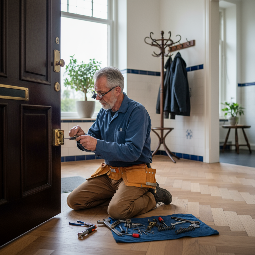 Sloten Repareren in Wassenaar? Oudere Klussers Helpen Graag! - 65Klusser klustip