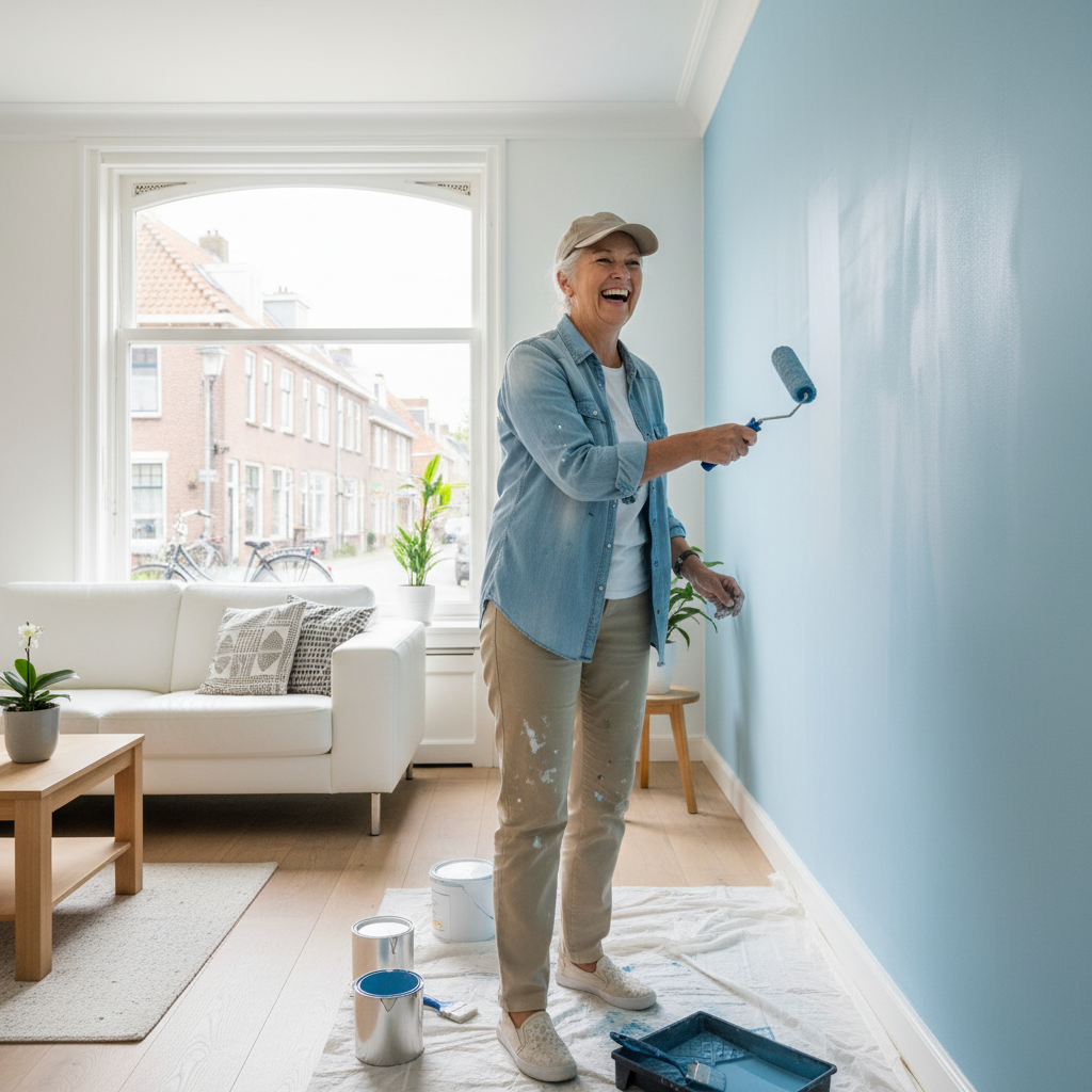 Zelf Schilderen als Senior: Tips & Tricks voor een Fris Huis - 65Klusser klustip